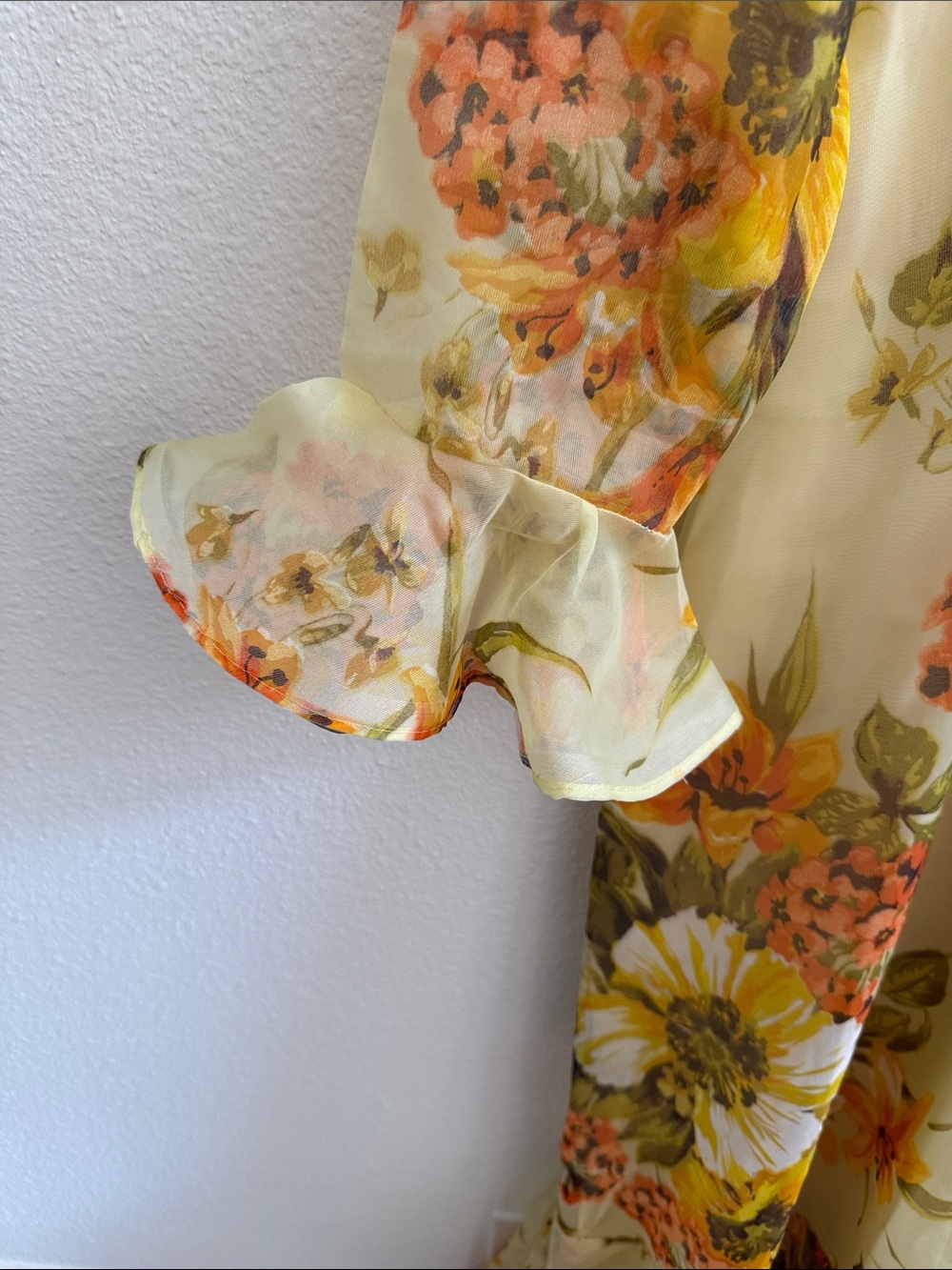 Avalon Classics Floral Long Sleeve Midi Dress - Picture 4 of 8